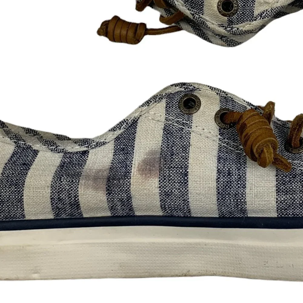 Sperry Top-Sider Seacoast Multi Stripe Fashion Sneakers Women's Size 6.5